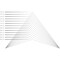 Ekena Millwork Pitch Heath Architectural Grade PVC Gable Pediment, 60"W x 27 1/2"H x 1"P (11/12) GPP060X028X100HEA - alternate 5